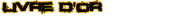 Signer le livre d'or